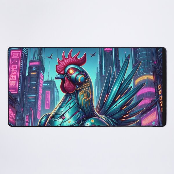 Item preview, Luminous Plumes: Futuristic Fowl in the Urban Jungle designed and sold by Shams-Studio.