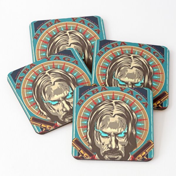 Item preview, Baba Yaga Keanu Reeves Art designed and sold by Vicky021.
