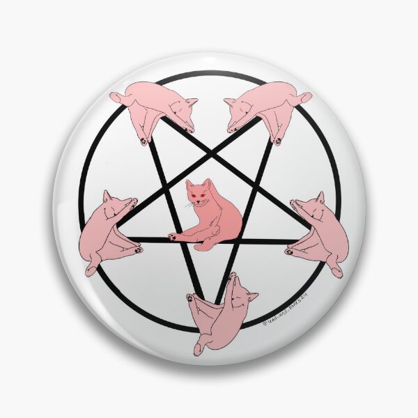 Item preview, Satanic Cats designed and sold by LeadandBones.