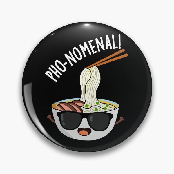 Item preview, Pho-nomenal Funny Pho Soup Puns (Dark BG) designed and sold by punnybone.