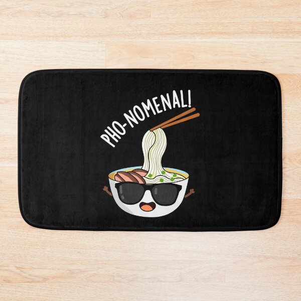 Item preview, Pho-nomenal Funny Pho Soup Puns (Dark BG) designed and sold by punnybone.