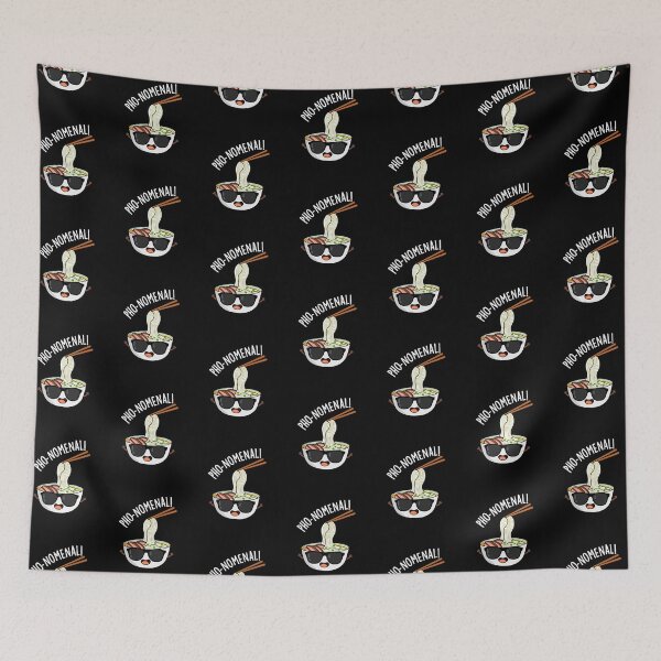 Item preview, Pho-nomenal Funny Pho Soup Puns (Dark BG) designed and sold by punnybone.
