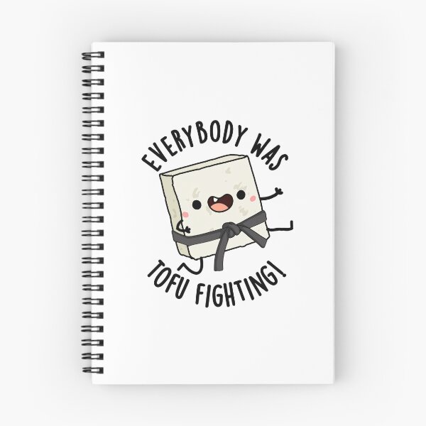 Item preview, Everybody Was Tofu Fighting Funny Food Puns designed and sold by punnybone.