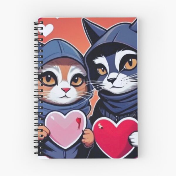 Item preview, Cats Thieves in Love designed and sold by LetsBeDimonds.