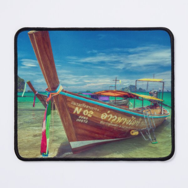 Item preview, Long tail boat on Ao Nang Beach, Krabi, Thailand designed and sold by Kevin Hellon.