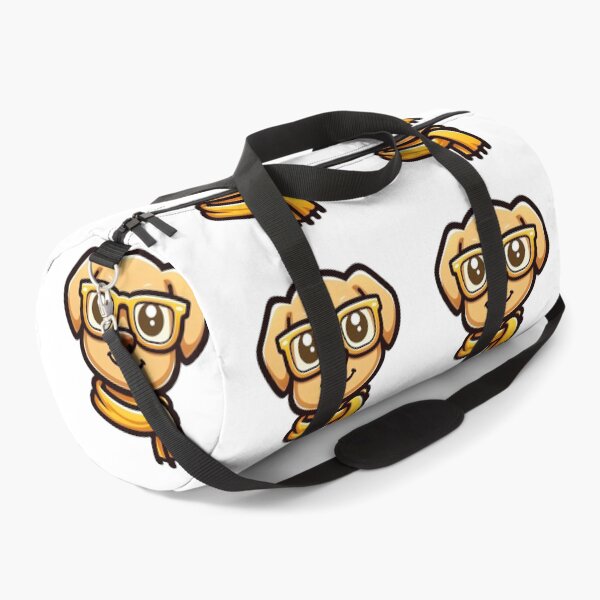 Item preview, Geek Chic Pup: Cartoon Dog with Glasses designed and sold by Shams-Studio.