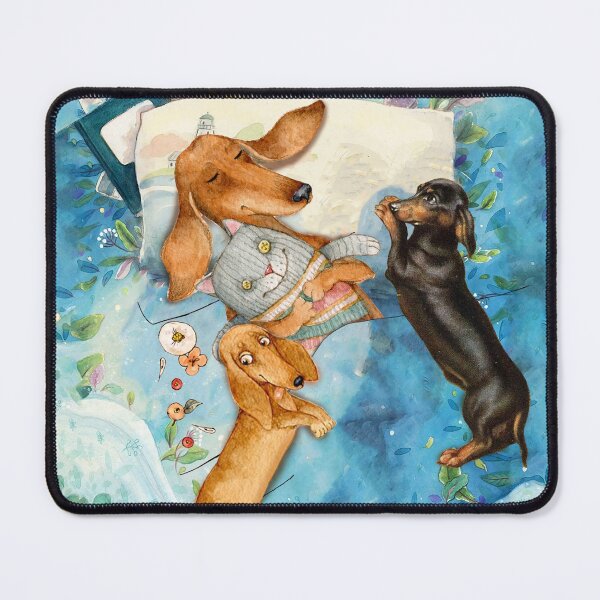 Item preview, Dachshund Sleeping And Dreaming designed and sold by Clitus.