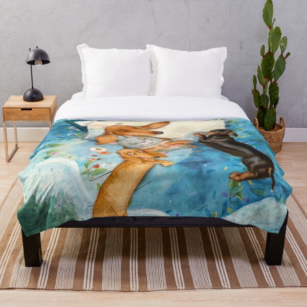 Item preview, Dachshund Sleeping And Dreaming designed and sold by Clitus.