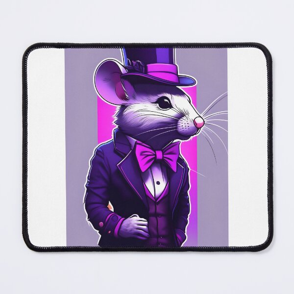 Item preview, Mouse in a top hat II designed and sold by BlacCollection.
