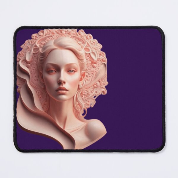 Item preview, face of an ethereal woman designed and sold by M Khan.