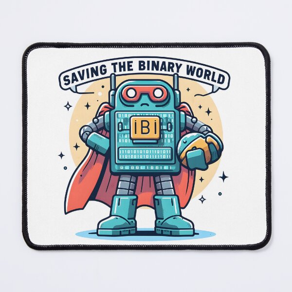Item preview, Superhero Bot: Saving the Binary World designed and sold by Dungeon-Depot.