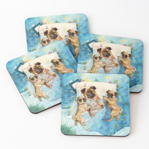 Item preview, Pug Sleeping And Dreaming designed and sold by Clitus.