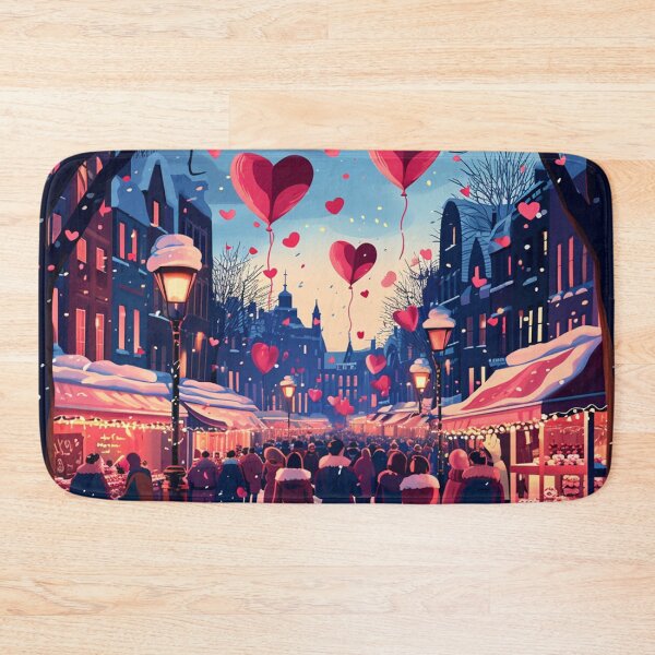 Item preview, Valentine's celebration in the middle of the city at night designed and sold by Petschar.