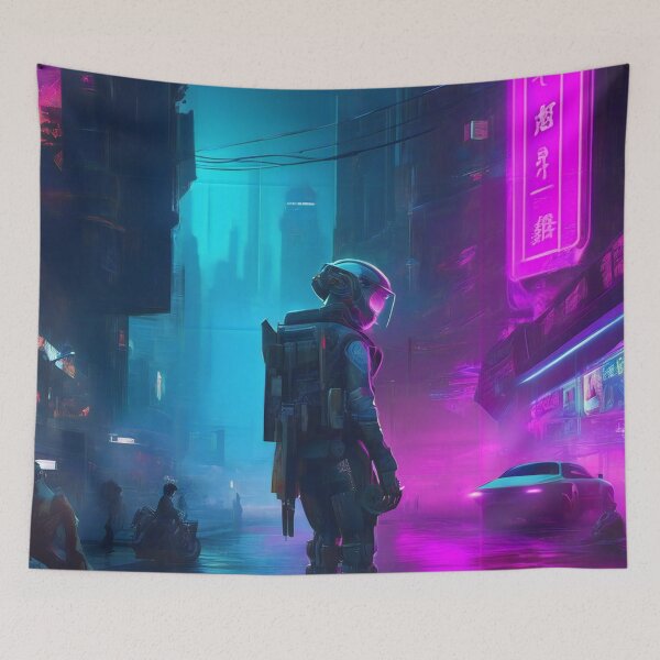 Item preview, Dystopian Noir Dark Cityscape Visions designed and sold by Tamas Das.