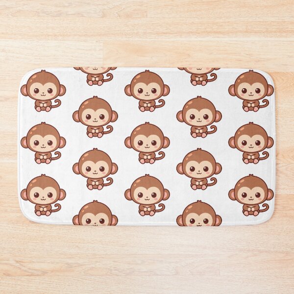 Item preview, Fun & Cute Friendly Little Monkey designed and sold by BrianSaysDesign.