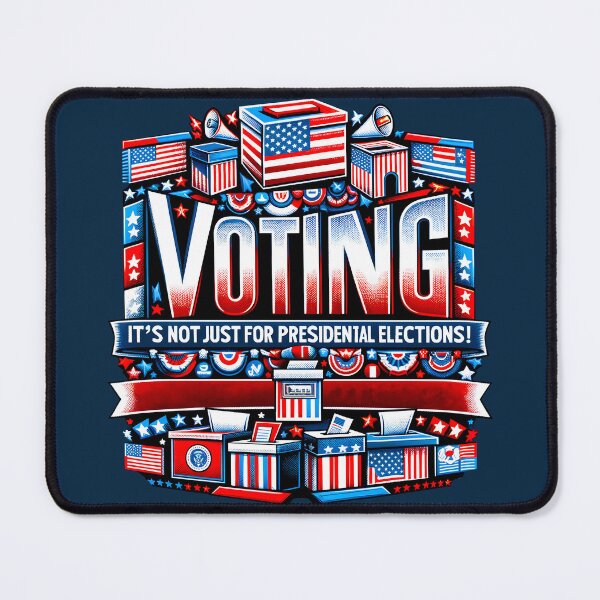 Item preview, Every Vote Counts Tee - 'Voting: Not Just for Presidential Elections! designed and sold by FEBRICAST.