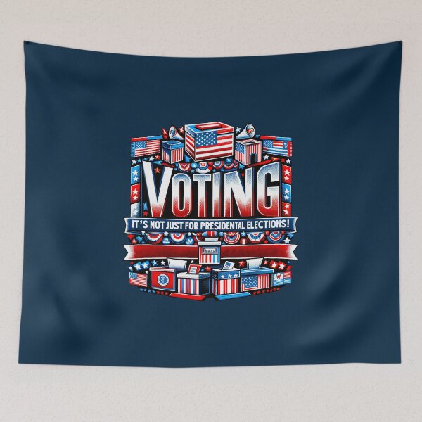 Item preview, Every Vote Counts Tee - 'Voting: Not Just for Presidential Elections! designed and sold by FEBRICAST.