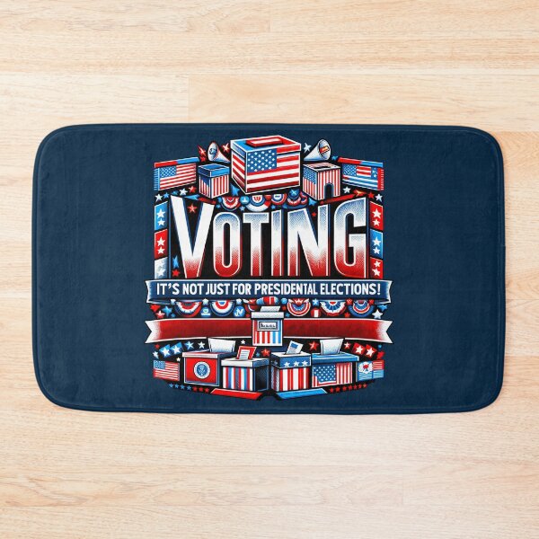 Item preview, Every Vote Counts Tee - 'Voting: Not Just for Presidential Elections! designed and sold by FEBRICAST.