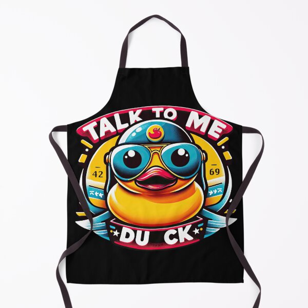 Item preview, Quack to Code: The Developer's Rubber Duck Debriefer designed and sold by TuringTacoTales.