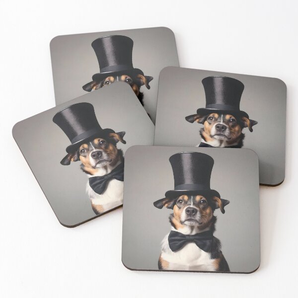 Item preview, Dog in a top hat II designed and sold by BlacCollection.