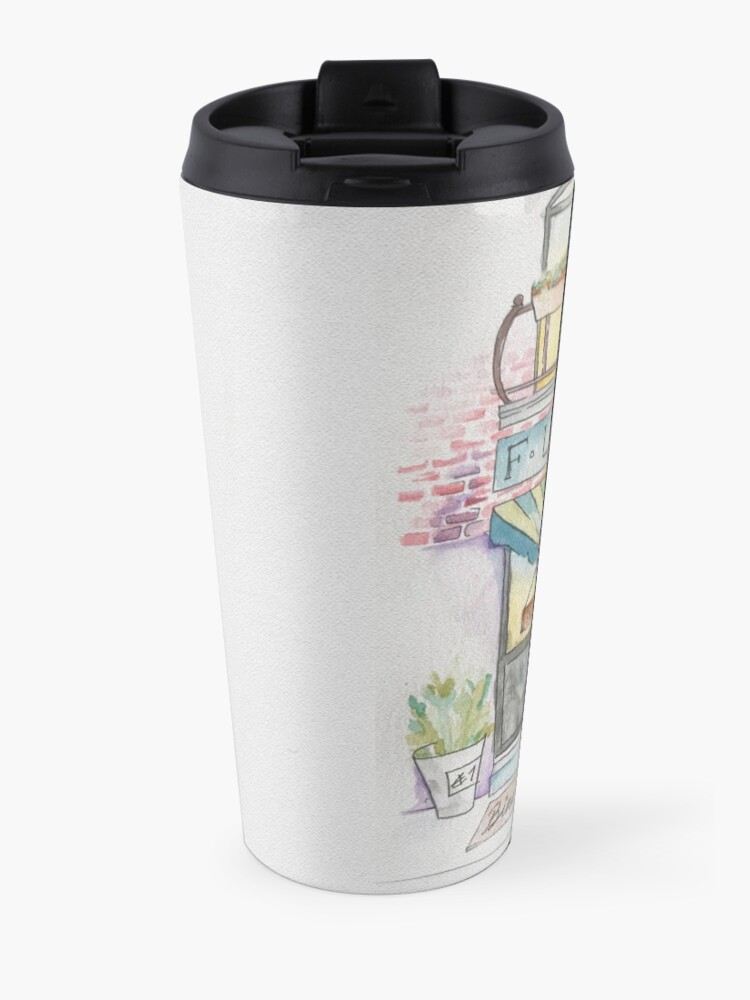 Alternate view of 'Florarie' The Florist Shop in Romania Travel Mug