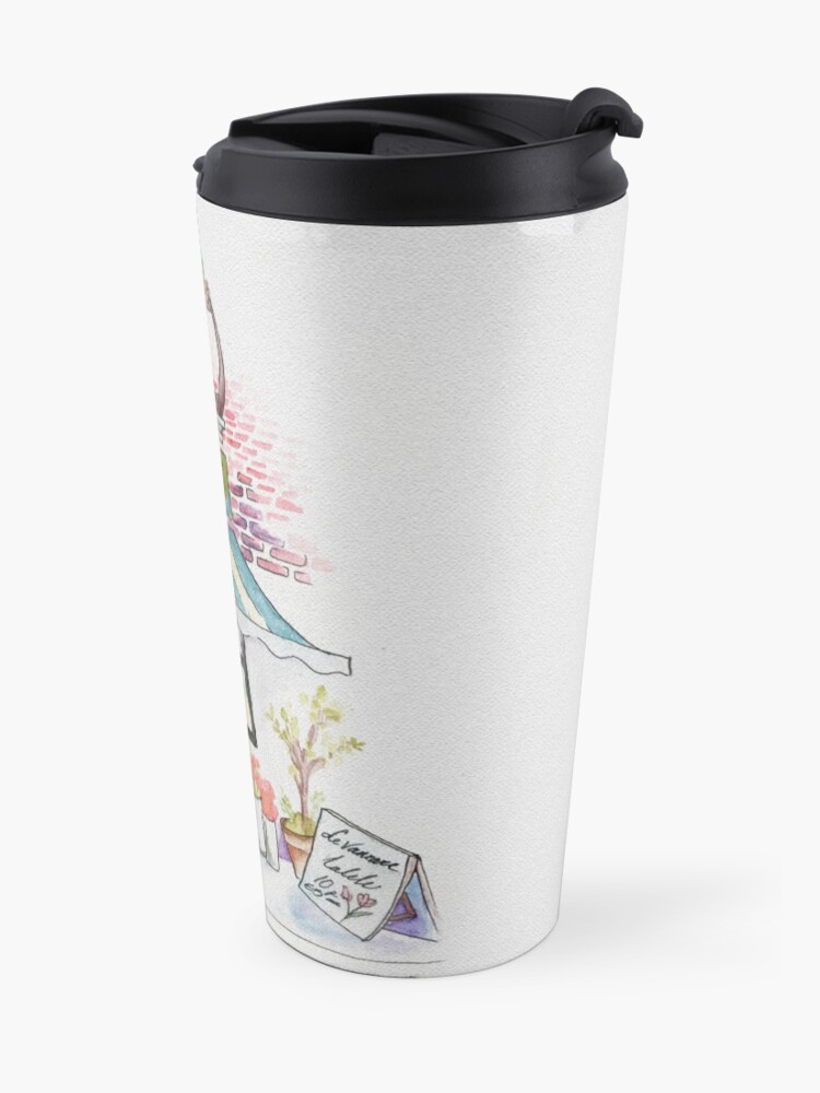 Alternate view of 'Florarie' The Florist Shop in Romania Travel Mug