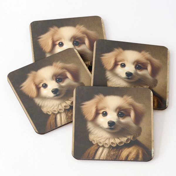 Item preview, Noble Pup: Renaissance Dog Portrait designed and sold by Shams-Studio.