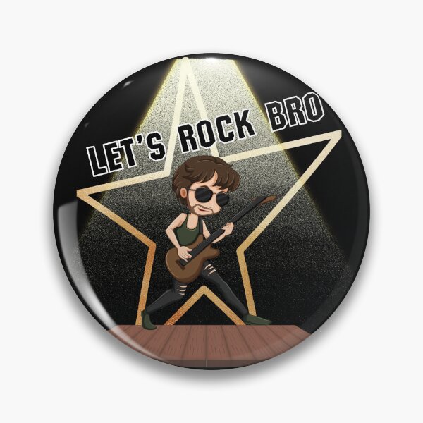 Item preview, Let's Rock Bro T-Shirt designed and sold by Chic Threads Shop.