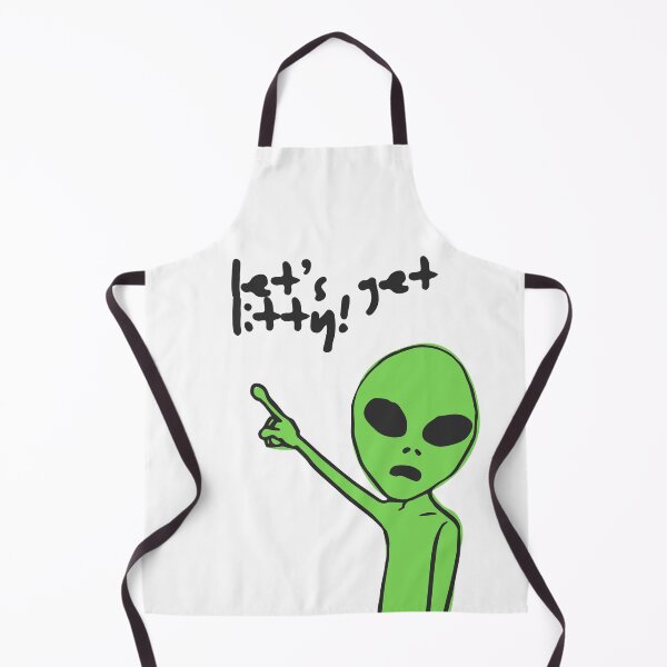 Item preview, Let's Get Litty Funny Party Alien designed and sold by mkzmerch.