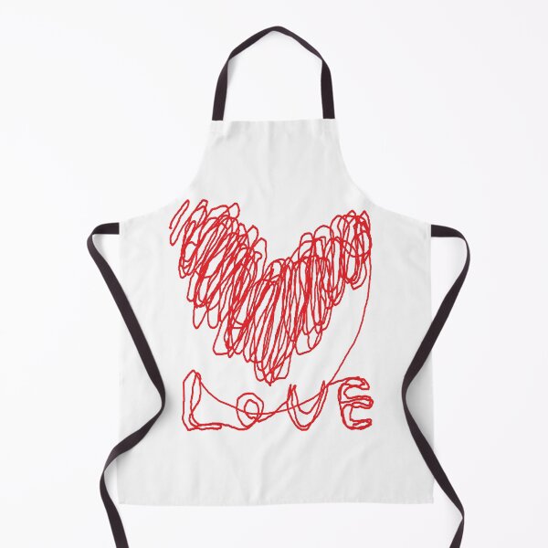 Item preview, love, heart, happy valentine day, one line drawing designed and sold by zzzozzo.