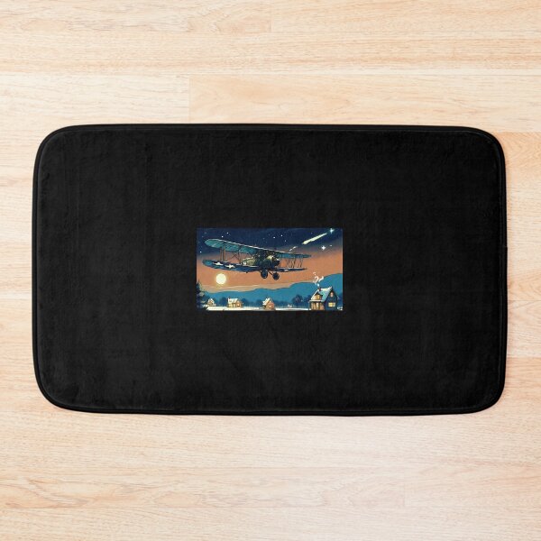 Item preview, Fly me to the moon vintage bi-plane. 1920s Iconic Roaring Twenties graphic design designed and sold by ItsAKinkThing.