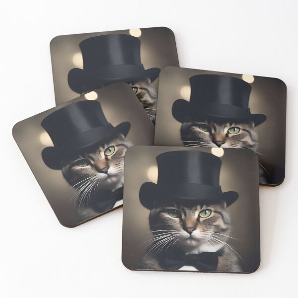 Item preview, Cat in a top hat III designed and sold by BlacCollection.