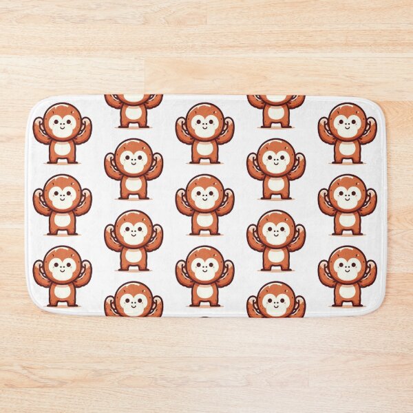 Item preview, Happy Flexing Orangutan designed and sold by BrianSaysDesign.