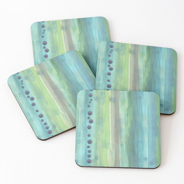 Item preview, Inkwash - Warm & Greens designed and sold by Adornamancy.
