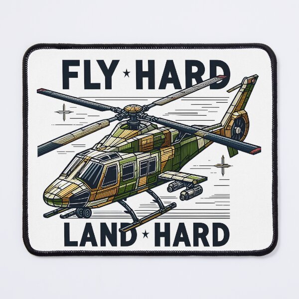 Item preview, Helicopter: Fly Hard, Land Hard designed and sold by Dungeon-Depot.