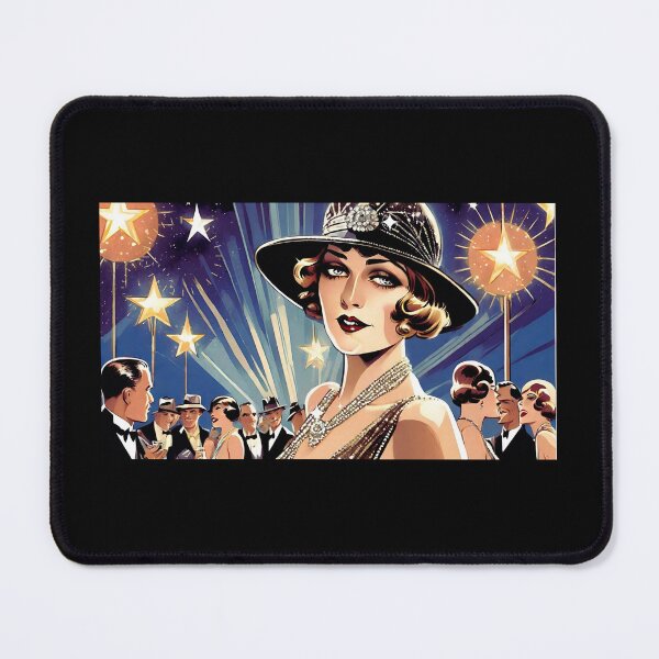 Item preview, Hollywood glitz and glamor.1920s Iconic Roaring Twenties graphic design designed and sold by ItsAKinkThing.