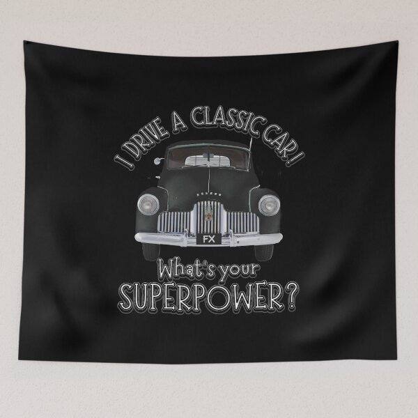 Item preview, Black FX Holden  - I DRIVE A CLASSIC CAR, whats your SuperPower? designed and sold by Michael van der Hoorn.