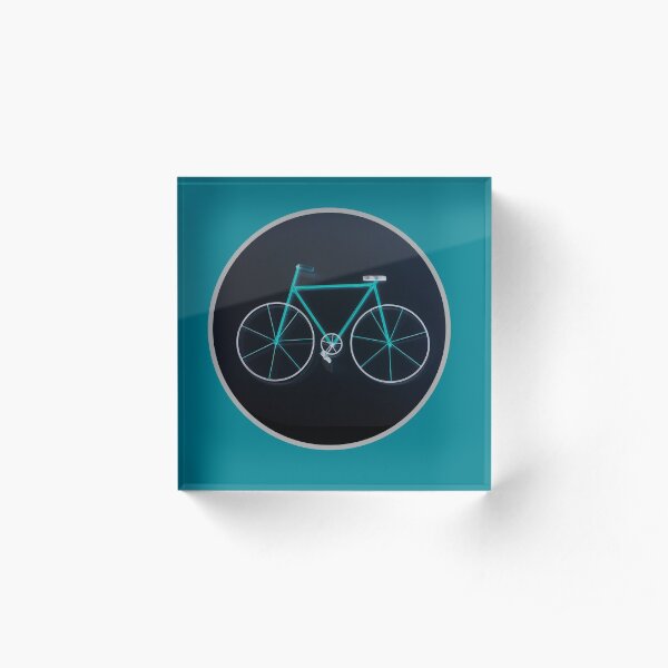 Bicycle Acrylic Block