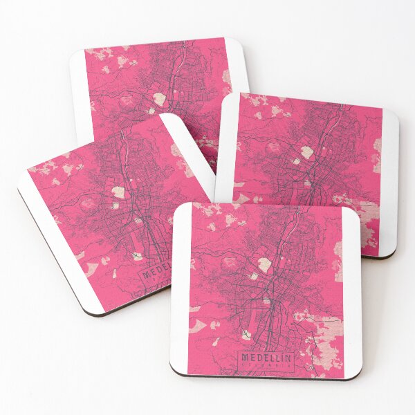 Item preview, Medellin City Map of Colombia - Blossom designed and sold by deMAP.