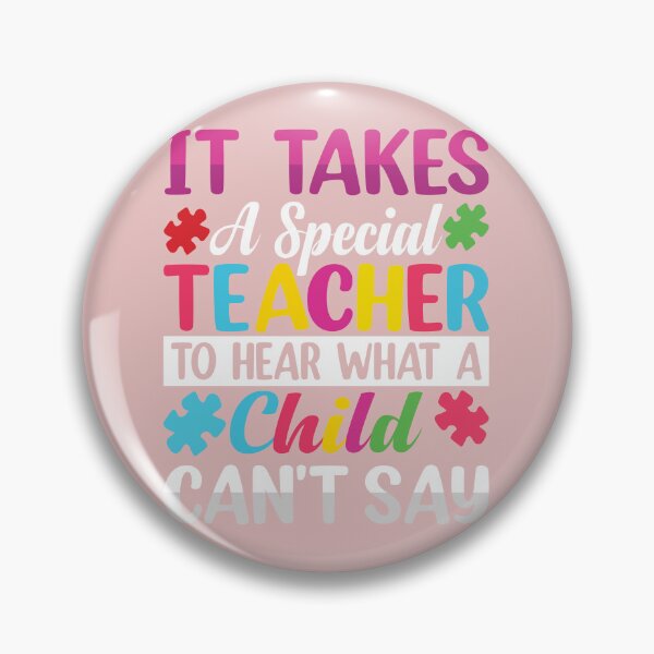 Item preview, It Take A Special Techer To Hear What A Child can't say Cute Graphic Vintage  designed and sold by roboartpixel.