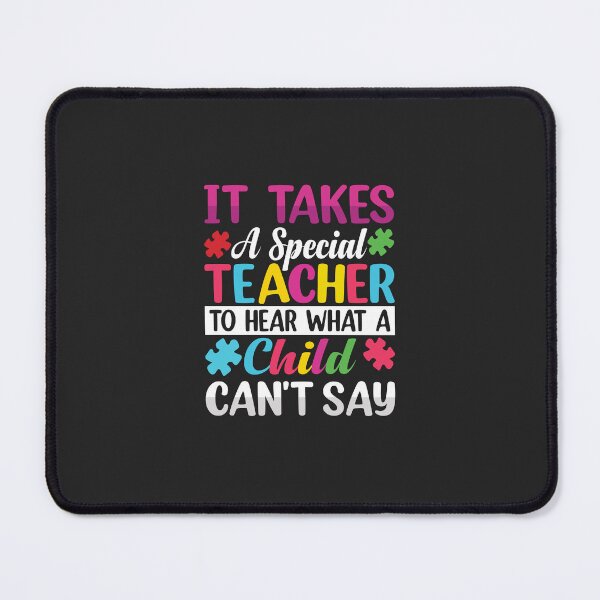 Item preview, It Take A Special Techer To Hear What A Child can't say Cute Graphic Vintage  designed and sold by roboartpixel.