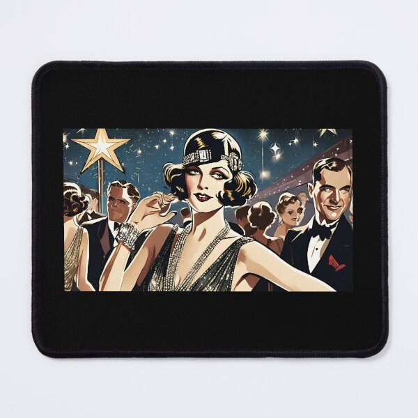 Item preview, All that jazz! Silver screen Hollywood glitz and glamor.1920s Iconic Roaring Twenties graphic design designed and sold by ItsAKinkThing.