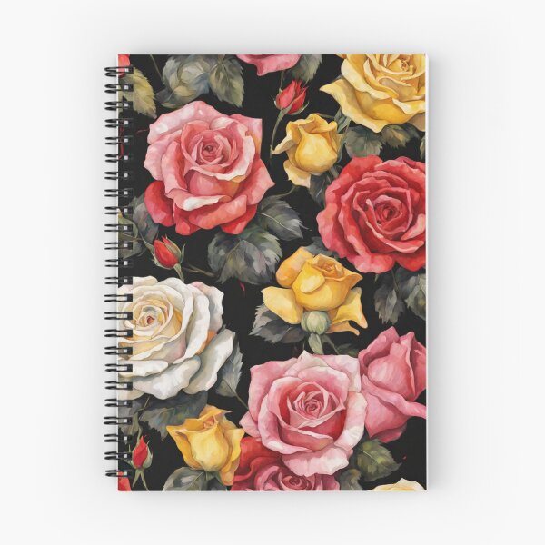 Item preview, Vintage Style Watercolor Rose Flowers Pattern  designed and sold by Uday24.