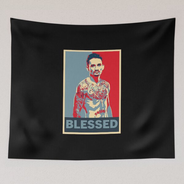 Item preview, The Blessed Man Max Holloway designed and sold by KillianGrantM.
