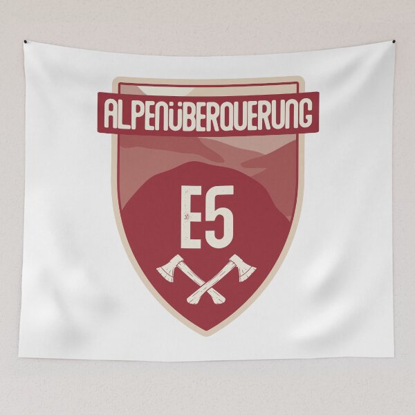 Item preview, E5 Alpenüberquerung , Alpine crossing designed and sold by Moritz Schwäble.