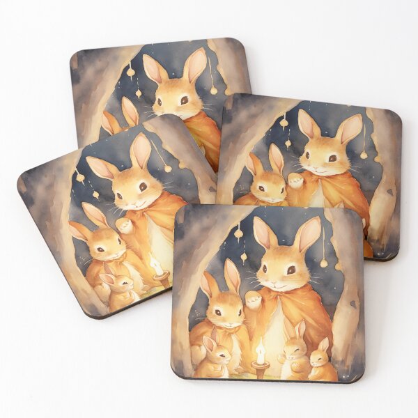 Item preview, Cozy Bunny Burrow designed and sold by cute-animals99.