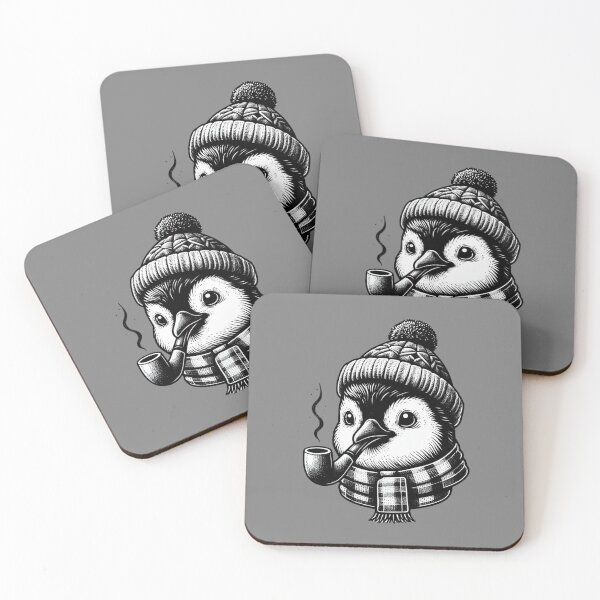 Item preview, Cool Penguin designed and sold by HeadTurningArt.