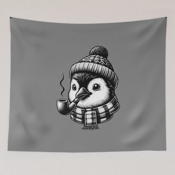 Item preview, Cool Penguin designed and sold by HeadTurningArt.