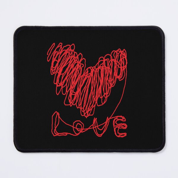 Item preview, love, heart, happy valentine day, one line drawing designed and sold by zzzozzo.