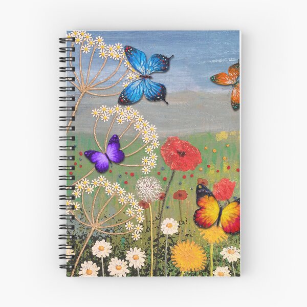 Item preview, Mariposas en el jardín de flores designed and sold by Clitus.